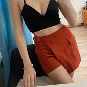 Спідниця шорти Bershka замшева в ідеальному стані!