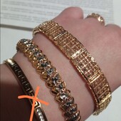 В лоте 1( на выбор )браслет Xuping 18 K/585