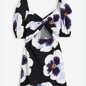 Льняное платье H&M p.L.