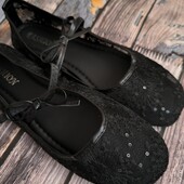 Балетки сіточка з вишивкою на літо 25см