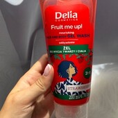 Новий. Гель для миття обличчя та тіла з ароматом полуниці 200 ml