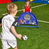 Раскладные футбольные ворота EURO 2024 80 x 55 x 55 см комбинированный Lidl