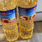 Олія соняшникова рафінована одна родина - лот 2 літра