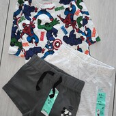 3шт! Набір одягу Primark, 0-3міс / 62см