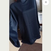 Zara удлиненная блуза ворот стойка