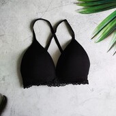 Хлопковый лиф бралетт)))размер 75в маленькая H&M