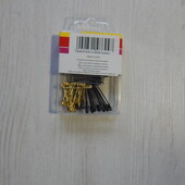 Шпильки англійські 36шт 3 кольори KWM