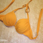 Яскравий помаранчевий верх купальника 32d/e next