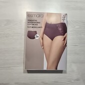 Есмара! Високі коригуючі жіночі труси з утяжкою живота 48/50 євро 54/56 наш, в лоті 2 шт! Лот 119