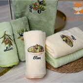 Рушники Olive 35*75 см мікрофібра 5 шт