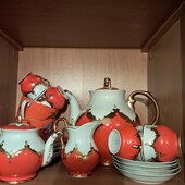 Чашка з блюдцем маленька, сервіз, 70ті роки