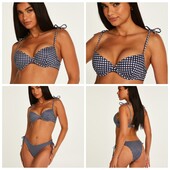 Hunkemoller! Стильний роздільний жіночий купальник 75F, низ S розмір peacoat! Лот 36