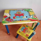 Стол+стульчик для творчества 3-7 лет