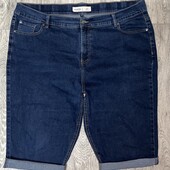 Шорти джинсові великі 5XL 22р. 42p стрейч