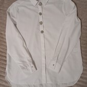 Белая рубашка River island р 12
