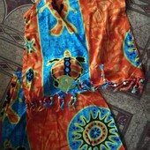 Пляжный коплект:индийский батник