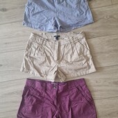 Одним лотом 3шт шорти L-XL