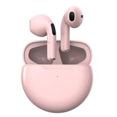 Кораловые наушники c микрофоном и сенсорным управлением Air Pro-6