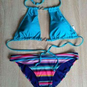 Primark брендовый купальник бикини цвет бирюзовый размер S M евро 38/40