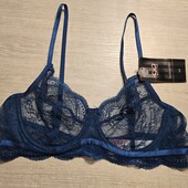 Hunkemoller! Мереживний жіночий бюстгальтер на кісточках 80С poseidon! Лот 43