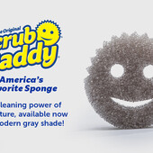 Последняя ! Губка смайлик скруббер Scrub Daddy Style сollection, диаметр 10 см