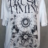Bershka Футболка из котона,свободная
