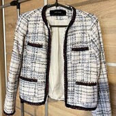 Твідовий піджак zara