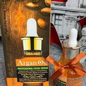 Cыворотка для лица увлажняющая омолаживающая wokali argan oil facial serum 40 мл