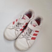 Кроссовки белые Adidas Grand Court для девочки оригинал