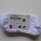 5 пар в лоті шкарпетки Livergy 39-42