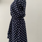 H&M. Легка сукня в горошок з запахом v-образним вирізом