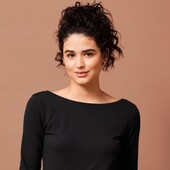 Футболка-лонгслів приталеного крою для жінки Esmara L 44/46 euro