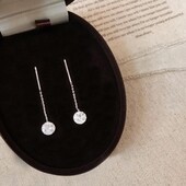 Сережки медсплав біле золото