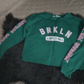 Яскравий вкорочений світшот 12 14 років h&m