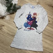 Сукня для дівчинки крижане серце 110/116 см