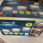 Акція! Точкові світильники Led - софіти Livarno Lux 3 шт.