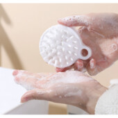 Щітка-шабер Массажер для кожи головы, щетка, Head Cleansing Brush, силиконовый