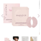 wander beauty baggage clam gold eye masks патчі від темних кругів і мішків під очима