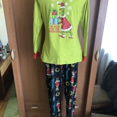Пижама, комплект, костюм, 100% коттон, L. grinch. в ідеалі