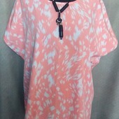 Shein Легкая блузка с принтом