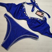Hunkemoller! Роздільний жіночий купальник: верх 80G, низ М розмір! Лот 24