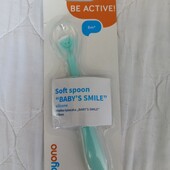 Ложечка силіконова BabyOno Baby Smile