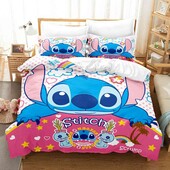 Комплект постільної білизни Stitch з двома наволочками з Німеччини