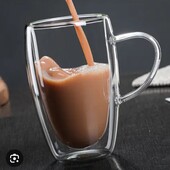 !!Чашка с двойными стенками 350мл.отличное качество!!!