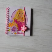 Блокнот з наклейками barbie mattel reserved