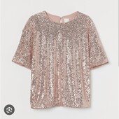 ❣️H&M футболка паєтки