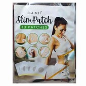 нПластир на живіт Slim Patch для схуднення та зниження ваги 10 шт.