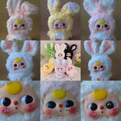 Мʼяка іграшка миле зайченя зайчик baby three lily rabbit town з рухомими очима lissipuppe lissidoll