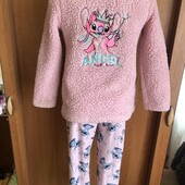 Пижама, комплект, костюм, 10-11 р 146 см. стич. Disney, в ідеалі
