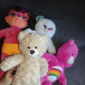 Build a bear м'якенькі звірята. Ведмедик Ельза, Лисичка тощо